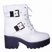 ghete albe cu platforma