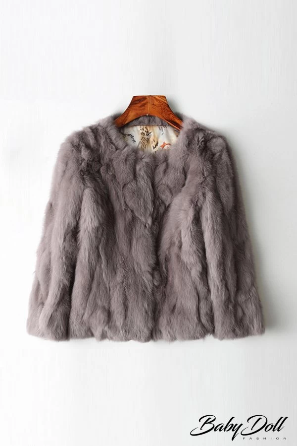 veste de blana de iepure online