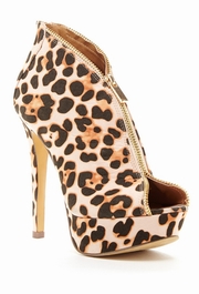 pantofi imprimeu leopard