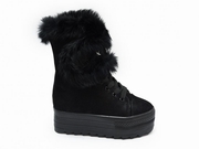 sneakers cu blana online